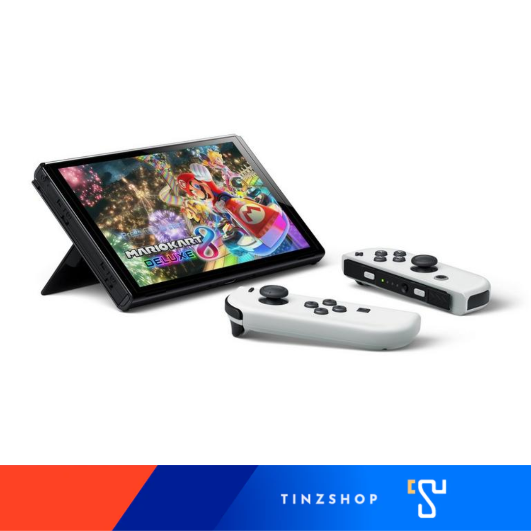 เครื่องเกม Nintendo Switch OLED Bundle Mario Kart8 สีขาว_2